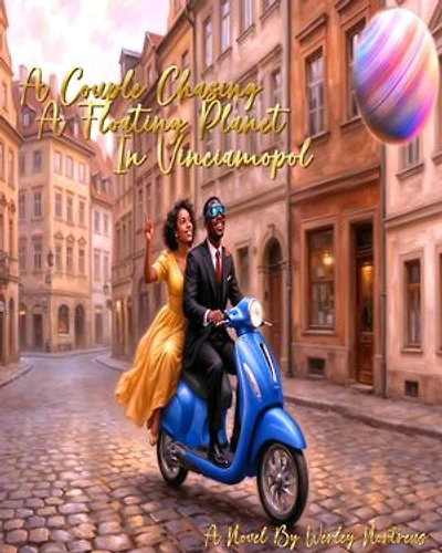 A Couple Chasing A Floating Planet In Vinciamopol