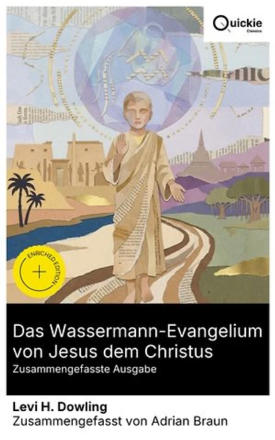 Das Wassermann-Evangelium von Jesus dem Christus (Zusammengefasste Ausgabe): Bereicherte Ausgabe. Theosophische Jesusbiographie: Ägypten & Indien, Wassermannzeitalter, Karma, Reinkarnation, Christus-Lehre