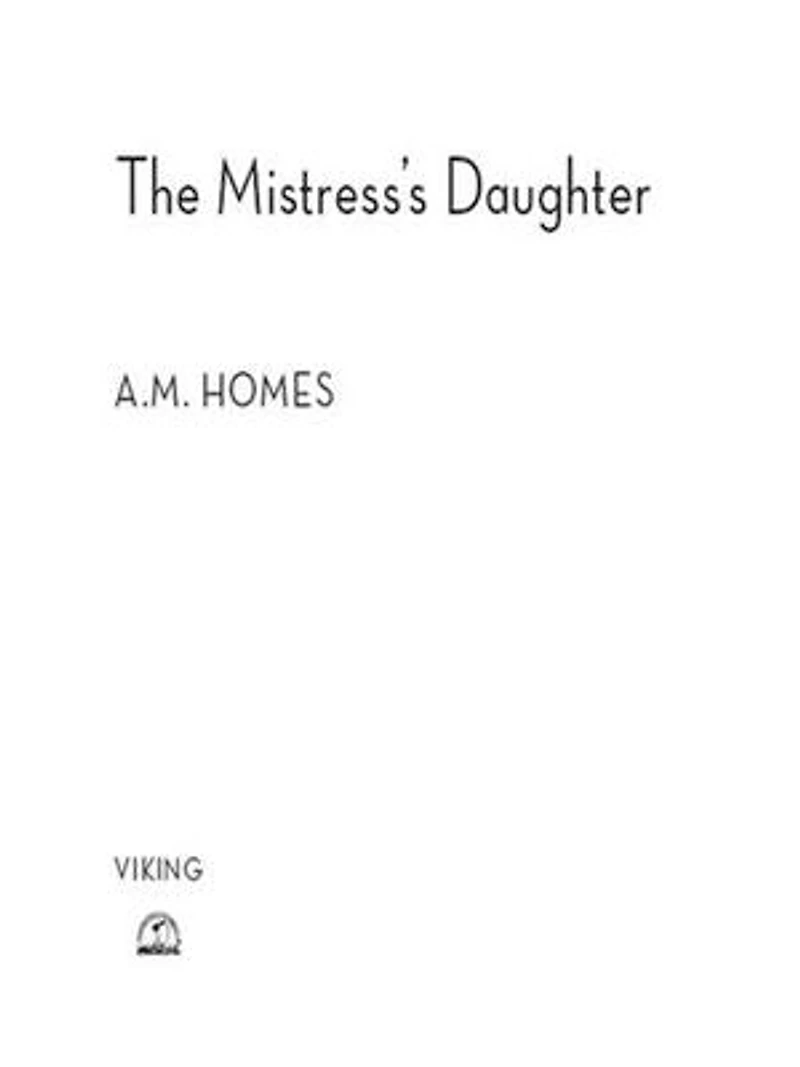 The Mistress's Daughter: A Memoir