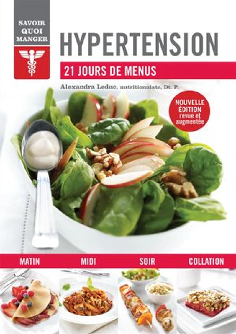 Hypertension: 21 jours de menus