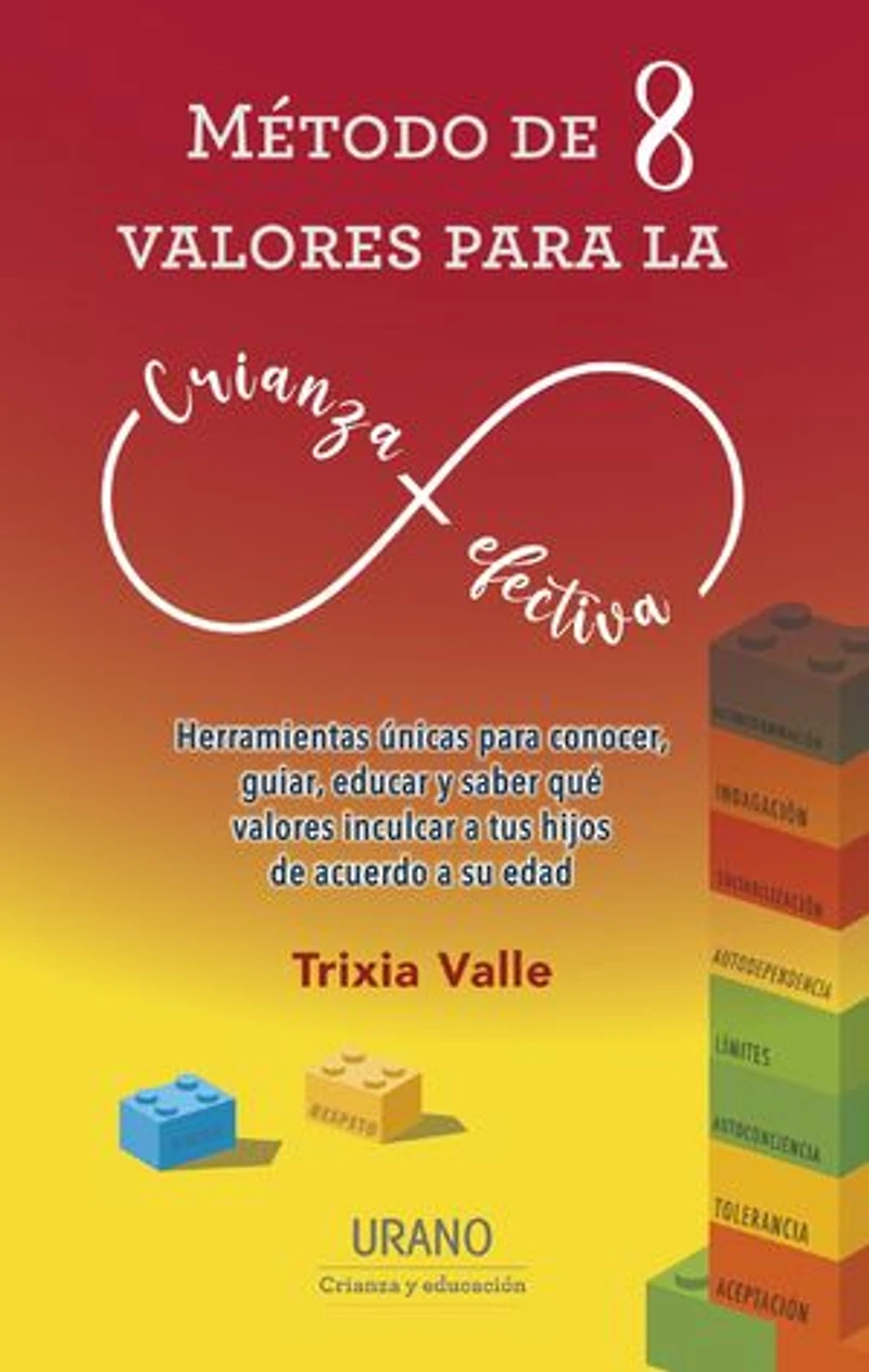 Método de 8 valores para la crianza efectiva: Herramientas únicas para conocer, guiar, educar y saber qué valores inculcar a tus hijos de acuerdo a su edad