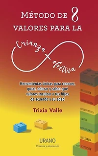 Método de 8 valores para la crianza efectiva: Herramientas únicas para conocer, guiar, educar y saber qué valores inculcar a tus hijos de acuerdo a su edad