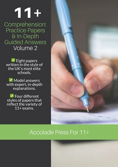 11+ Comprehension: Practice Papers & In-Depth Guided Answers – Volume 2