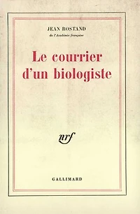 Le courrier d'un biologiste