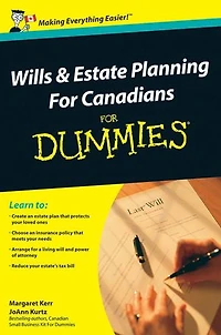 Wills & Estate Planning For Canadians Dummies