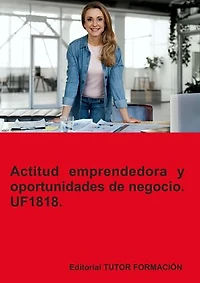 Actitud emprendedora y oportunidades de negocio. UF1818.