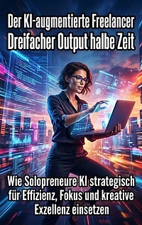 Der KI‑augmentierte Freelancer: Dreifacher Output halbe Zeit: Wie Solopreneure KI strategisch für Effizienz, Fokus und kreative Exzellenz einsetzen