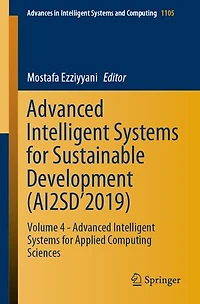 Advanced Intelligent Systems for Sustainable Development (AI2SD'2019: Volume 4 - Applied Computing Sciences