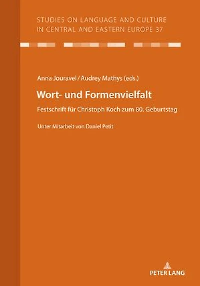 Wort- und Formenvielfalt: Festschrift fuer Christoph Koch zum 80. Geburtstag. Unter Mitarbeit von Daniel Petit