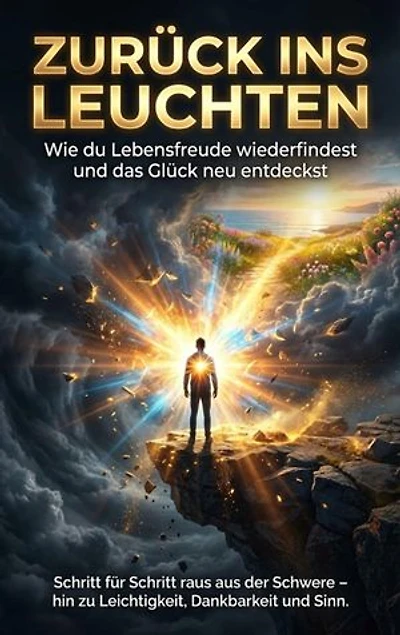 Zurück ins Leuchten: Wie du Lebensfreude wiederfindest und das Glück neu entdeckst: Schritt für Schritt raus aus der Schwere – hin zu Leichtigkeit, Dankbarkeit und Sinn.