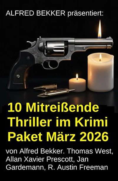 10 Mitreißende Thriller im Krimi Paket März 2026