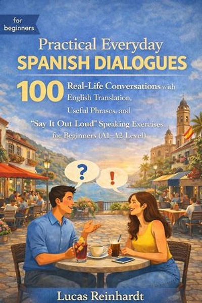 Practical Everyday Spanish Dialogues: 100 Real-Life Conversations with English Translation, Useful Phrases, and “Say It Out Loud” Speaking Exercises for Beginners (A1–A2 Level): The Everyday Fluency Series