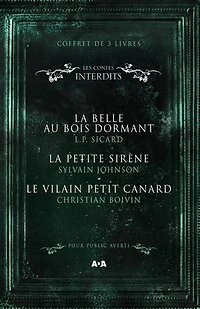 Coffret Numérique - 3 livres - Les Contes interdits - La belle au bois dormant - La petite sirène - Le vilain petit canard