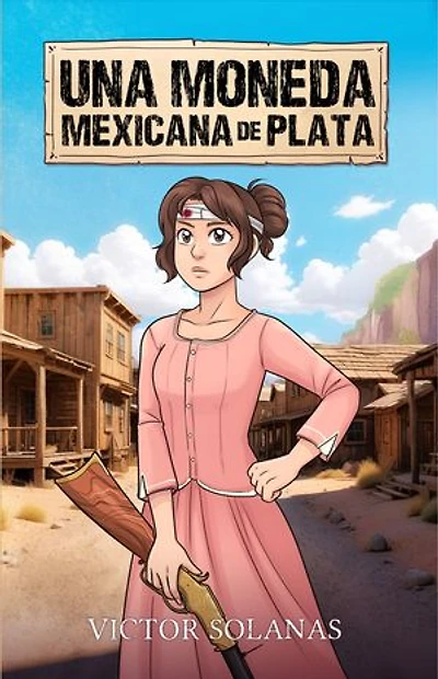Una moneda mexicana de plata