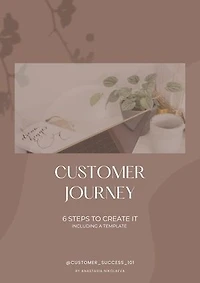 Customer Journey - 6 steps to create it