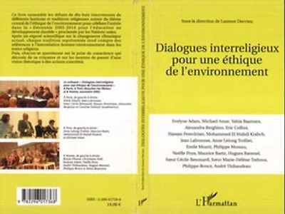 Dialogues interreligieux pour une éthique de l'environnment