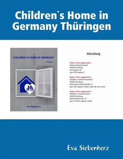 Children`s Home in Germany Thüringen