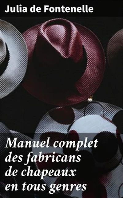 Manuel complet des fabricans de chapeaux en tous genres: Guide complet de fabrication artisanale de chapeaux, techniques et matériaux détaillés pour les amateurs et les professionnels