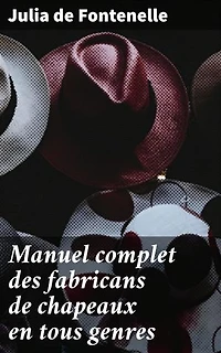 Manuel complet des fabricans de chapeaux en tous genres: Guide complet de fabrication artisanale de chapeaux, techniques et matériaux détaillés pour les amateurs et les professionnels