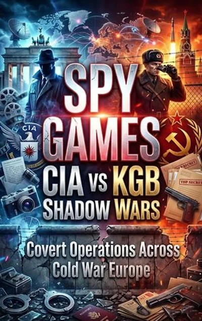 Spy Games: CIA vs KGB Shadow Wars: Covert Operations Across Cold War Europe