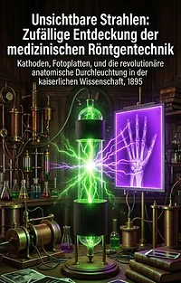 Unsichtbare Strahlen: Zufällige Entdeckung der medizinischen Röntgentechnik: Kathoden, Fotoplatten, und die revolutionäre anatomische Durchleuchtung in der kaiserlichen Wissenschaft, 1895