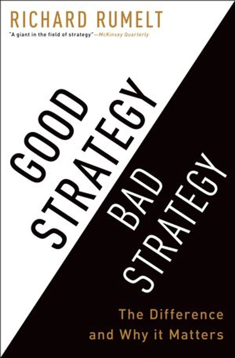 Good Strategy Bad Strategy: The Difference And Why It Matters