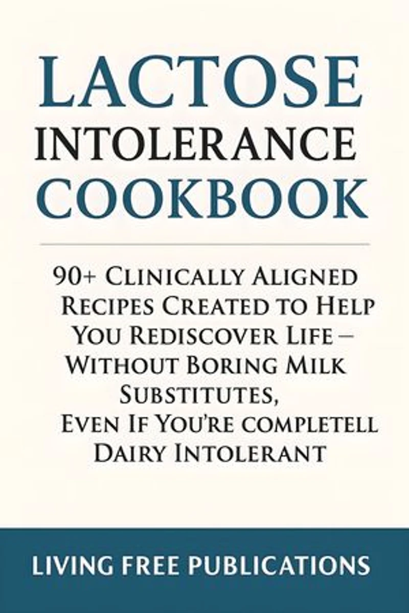 Lactose intolerance Cookbook: 90+ Clinically Aligned Recipes Created to Help You Rediscover Life - Without Boring Milk Substitutes, Even If You’re Completely Dairy Intolerant (Soy-Free, Gluten-Free, Casein-Free, Nut-Free)