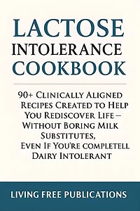 Lactose intolerance Cookbook: 90+ Clinically Aligned Recipes Created to Help You Rediscover Life - Without Boring Milk Substitutes, Even If You’re Completely Dairy Intolerant (Soy-Free, Gluten-Free, Casein-Free, Nut-Free)