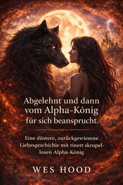 Abgelehnt und dann vom Alpha-König für sich beansprucht.: Eine düstere, zurückgewiesene Liebesgeschichte mit einem skrupellosen Alpha-König