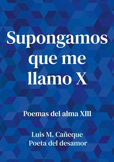 Supongamos que me llamo X: Poemas del alma XIII