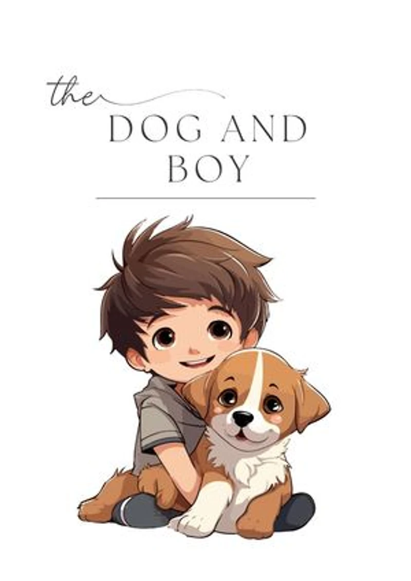 Dog and boy