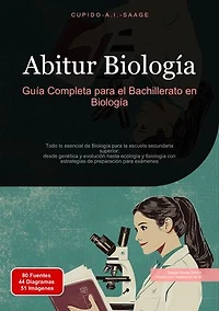 Abitur Biología: Guía Completa para el Bachillerato en Biología. Todo lo esencial de Biología para la escuela secundaria superior: desde genética y evolución hasta ecología y fisiología con estrategias de preparación para exámenes
