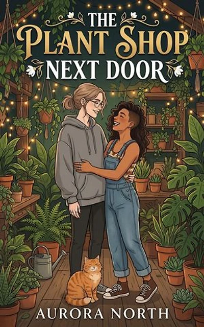 The Plant Shop Next Door: A Grumpy/Sunshine Sapphic Romance