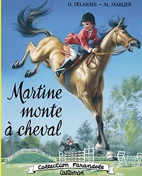Martine monte à cheval