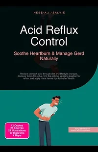 Acid Reflux Control: Soothe Heartburn & Manage Gerd Naturally: Reduce stomach acid through diet and lifestyle changes, discover foods for reflux, find the optimal sleeping position for reflux, and apply hiatal hernia tips for better health.