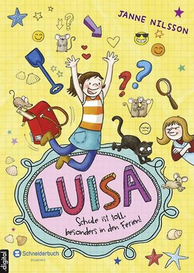 Luisa - Schule ist toll, besonders in den Ferien!: Lustiger Comic-Roman | Perfektes Geschenk zur Einschulung | Für Fans von »Gregs Tagebuch« & »Mein Lotta-Leben«