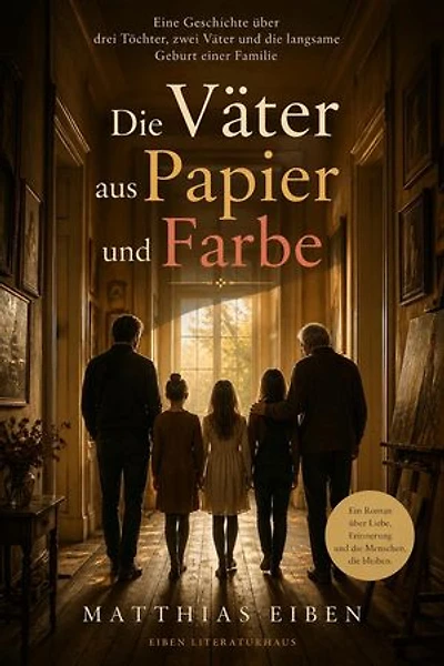 Die Väter aus Papier und Farbe: Eine Geschichte über drei Töchter, zwei Väter und die langsame Geburt einer Familie