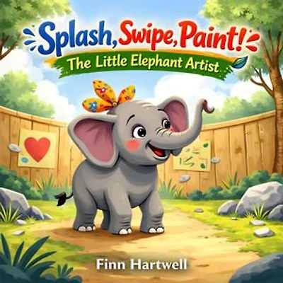 Splash, Swipe, Paint! The Little Elephant Artist: A Sweet Picture Book About Self-Expression and Believing in Yourself for Kids Ages 3-5