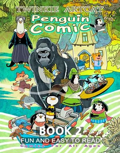 Penguin Comic Book 2: Penguin Comic Print Book, #2