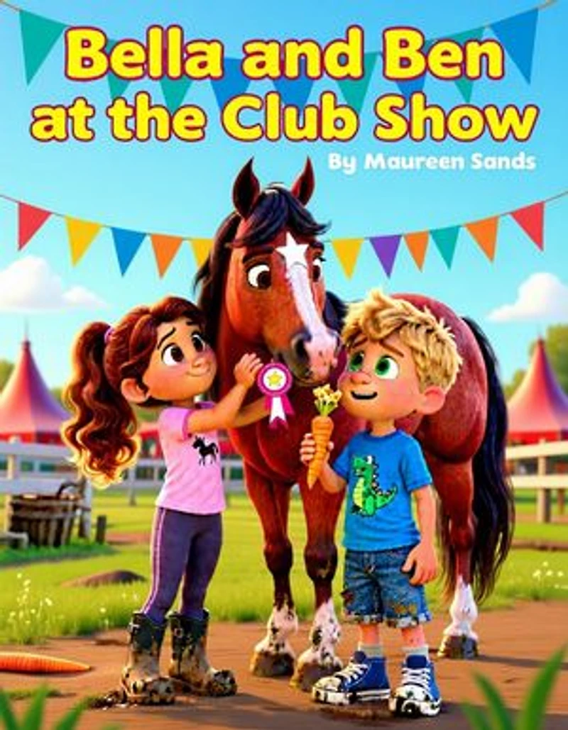 Bella and Ben at the Club Show: BELLA , BEN AND CHARLIE LEARNING TO RIDE, #2
