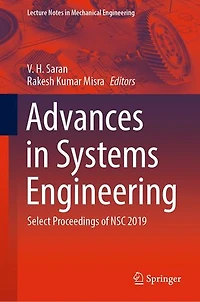 Advances Systems Engineering: Select Proceedings of NSC 2019