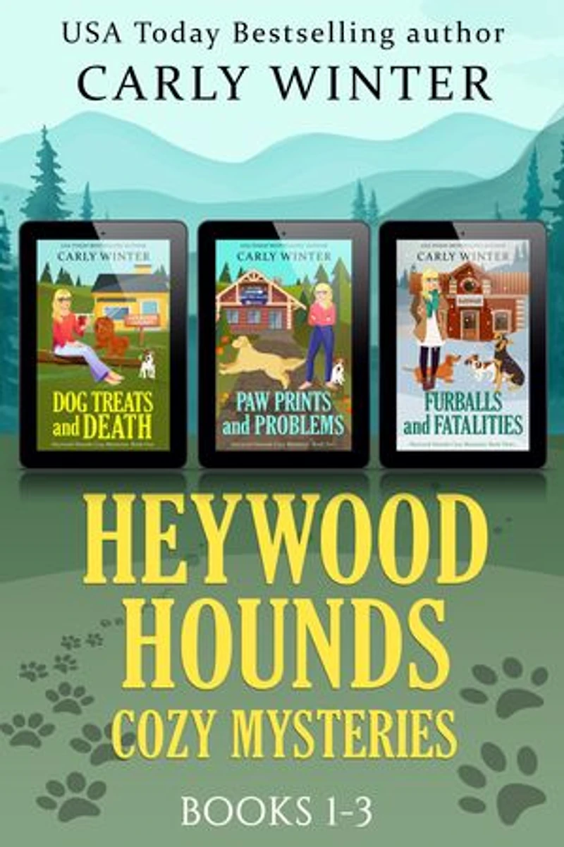 Heywood Hounds Cozy Mysteries: Books 1-3: Talking Dog Cozy Mysteries