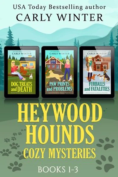 Heywood Hounds Cozy Mysteries: Books 1-3: Talking Dog Cozy Mysteries