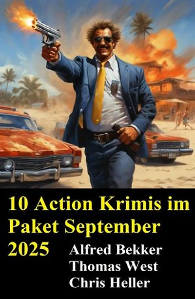 10 Action Krimis im Paket September 2025