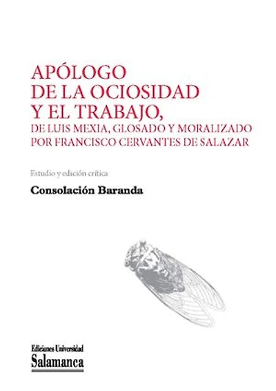 ApÛlogo de la ociosidad y el trabajo de Francisco Cervantes de Salazar