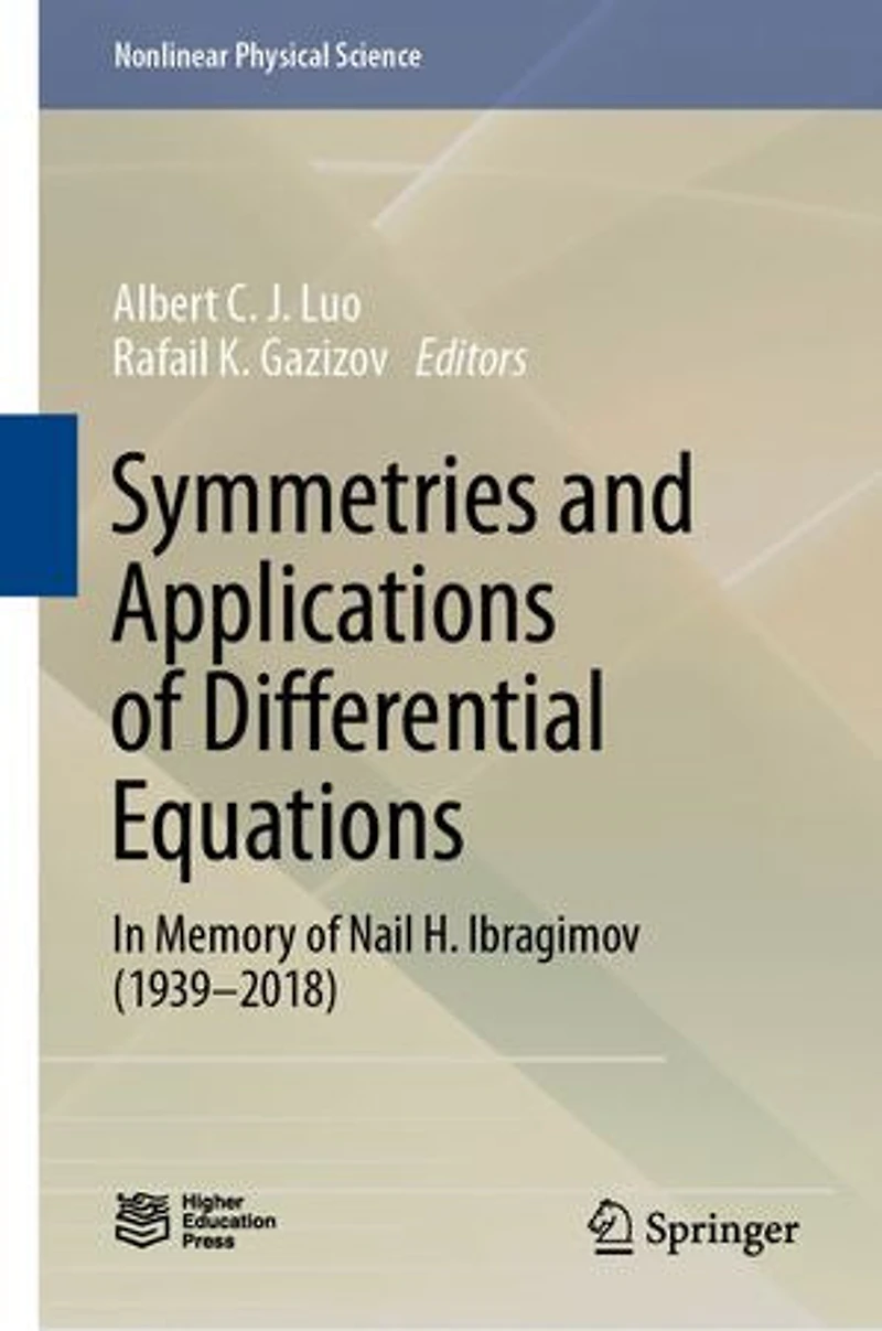Symmetries and Applications of Differential Equations: Memory Nail H. Ibragimov (1939-2018)