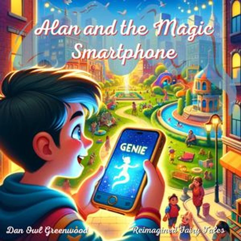 Alan and the Magic Smartphone: Adventures in the City: Unlocking Wishes with a Touch