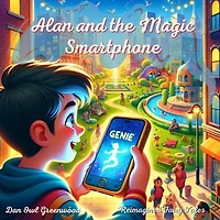 Alan and the Magic Smartphone: Adventures in the City: Unlocking Wishes with a Touch