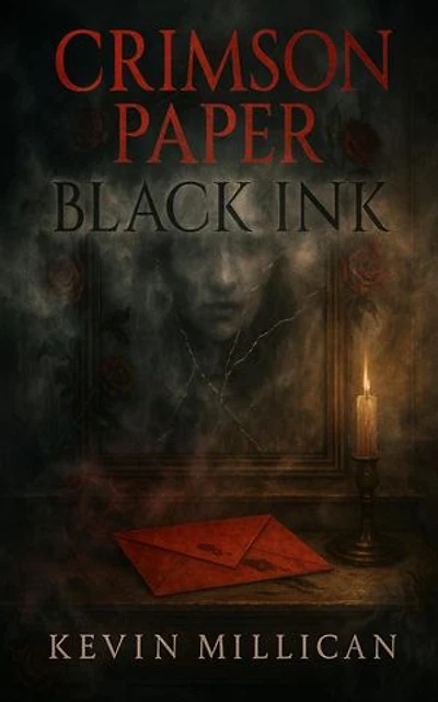 Crimson Paper Black Ink