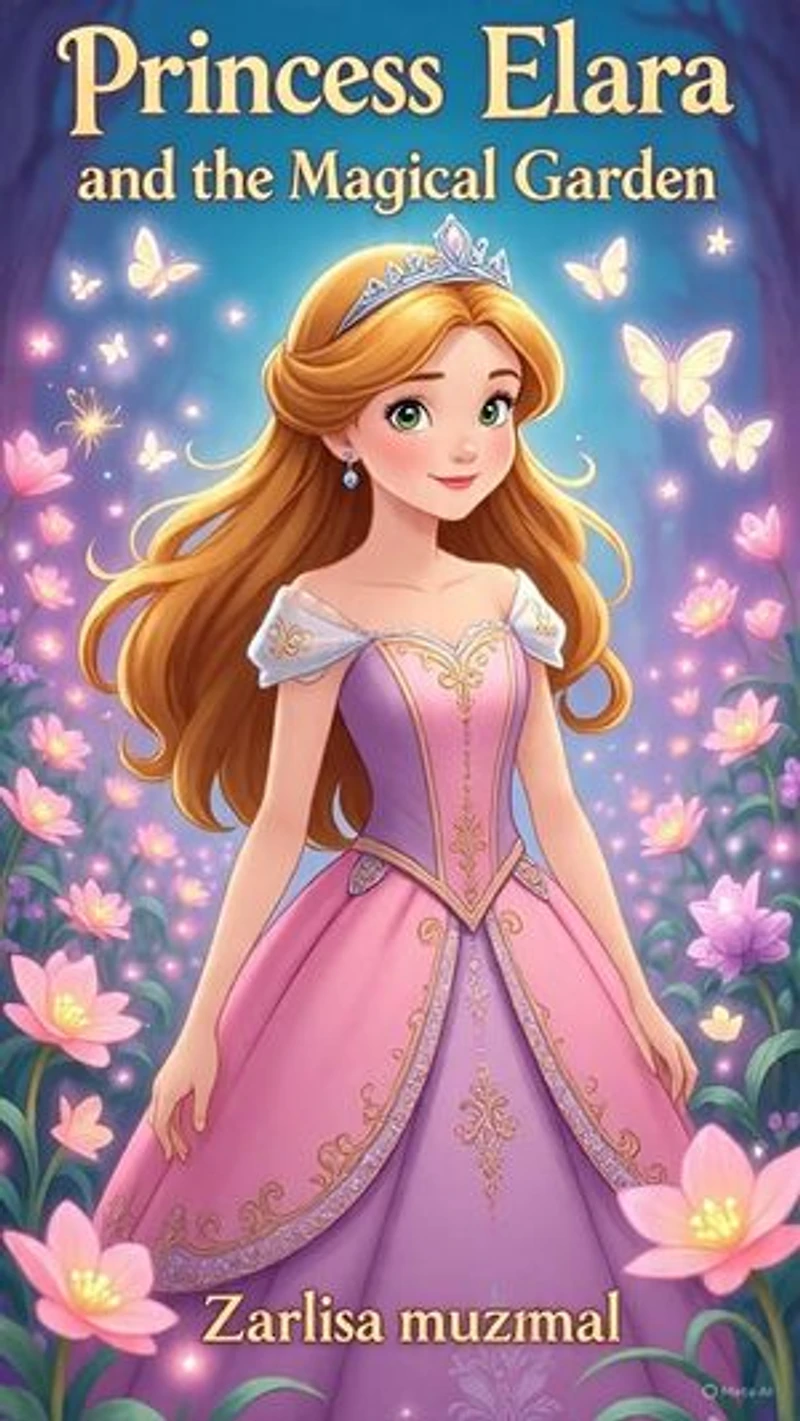 Princess Elara and the Magical Garden